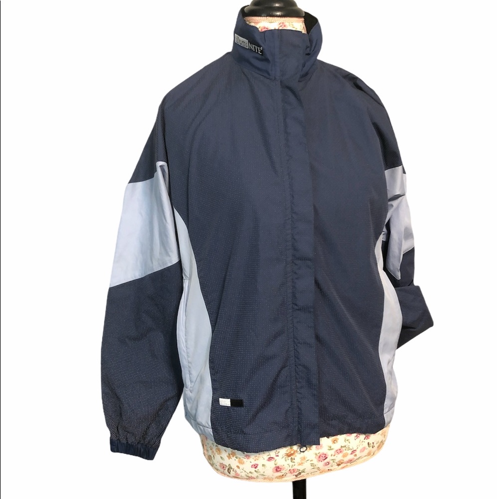 IllumiNITE Performance Reflective unisex Cycling Jacket Windbreaker Sz S